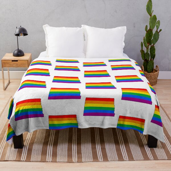 Item preview, North Dakota Rainbow Pride designed and sold by Gayesthetic.
