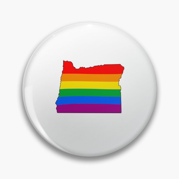 Artikelvorschau, Oregon-Regenbogen-Stolz entworfen und verkauft von Gayesthetic.