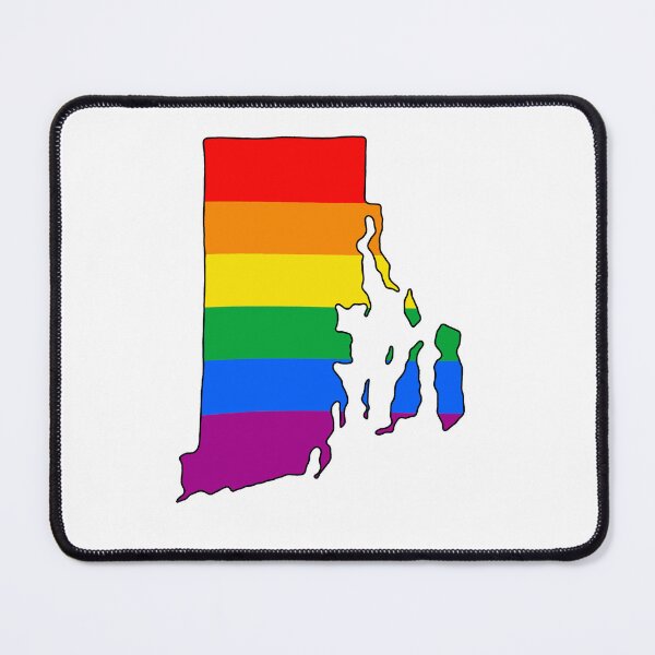 Item preview, Rhode Island Rainbow Pride designed and sold by Gayesthetic.