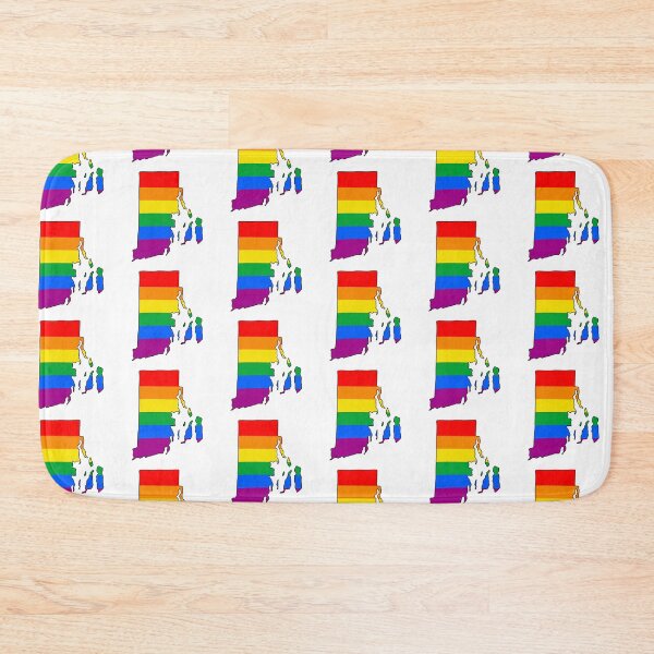 Item preview, Rhode Island Rainbow Pride designed and sold by Gayesthetic.