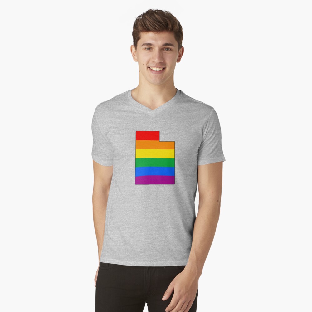 Item preview, V-Neck T-Shirt designed and sold by Gayesthetic.