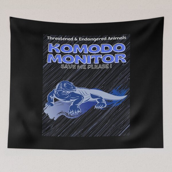 Item preview,    Komodo Monitor Endangered designed and sold by yassooarts.
