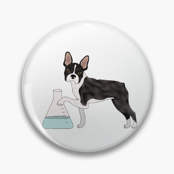 Item preview, Boston Terrier in the Lab designed and sold by ambiguity-art.