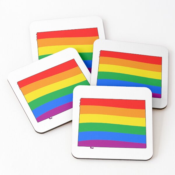 Item preview, Wyoming Rainbow Pride designed and sold by Gayesthetic.