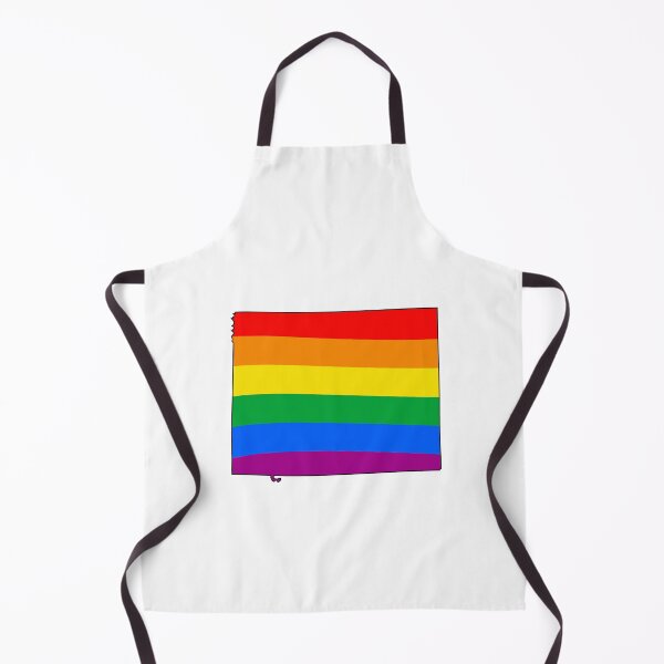 Item preview, Wyoming Rainbow Pride designed and sold by Gayesthetic.