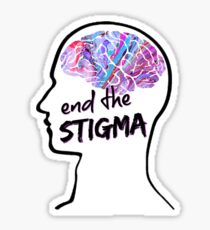 End the Stigma. Sticker