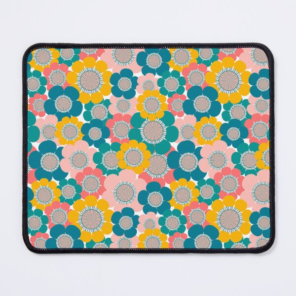 Item preview, Colorful vintage flowers designed and sold by marufemia.