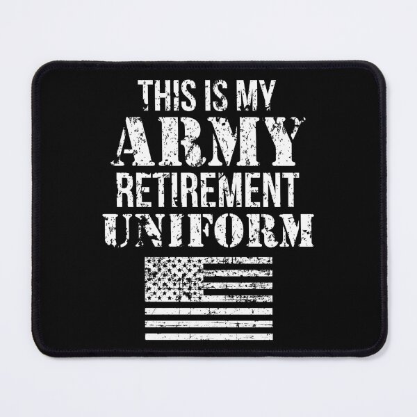 Item preview, 058 Retirement EN This Is My Army Retirement Uniform designed and sold by haselshirt.