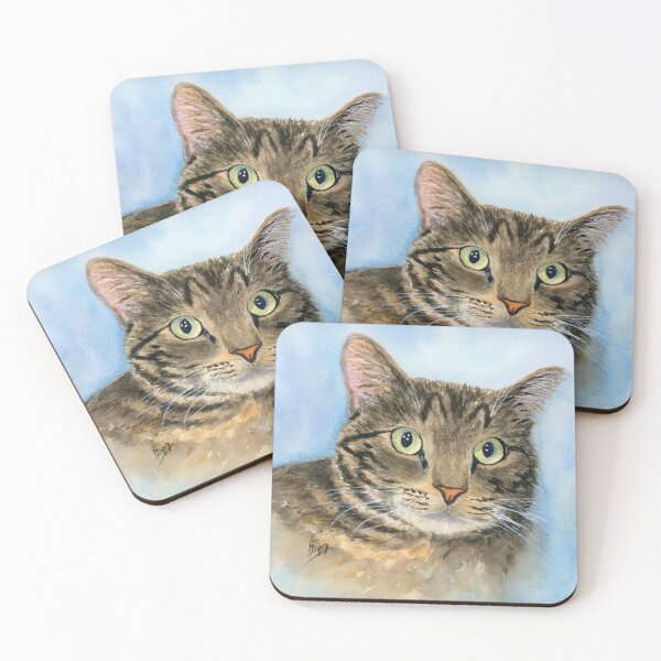 Item preview, George the Cat designed and sold by WaterStrokesArt.