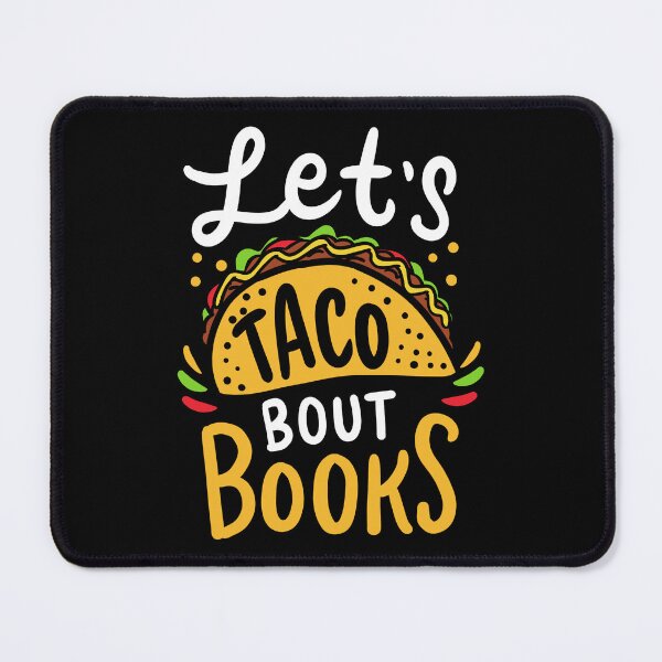 Item preview, Let's Taco About Books Mexican Food Bookworm Gift designed and sold by haselshirt.