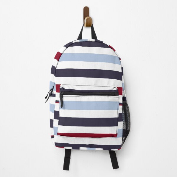 Item preview, Blue, White & Red Stripes Nautical Pattern designed and sold by Koi-Art.