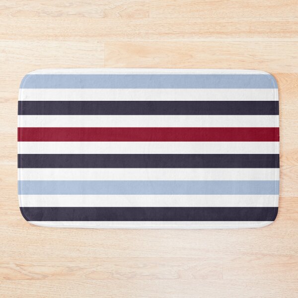 Item preview, Blue, White & Red Stripes Nautical Pattern designed and sold by Koi-Art.