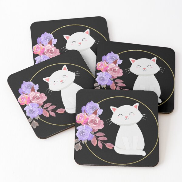 Item preview, Linda gatita con aro de flores. Dulce gatita. designed and sold by EMIPRINCESS.