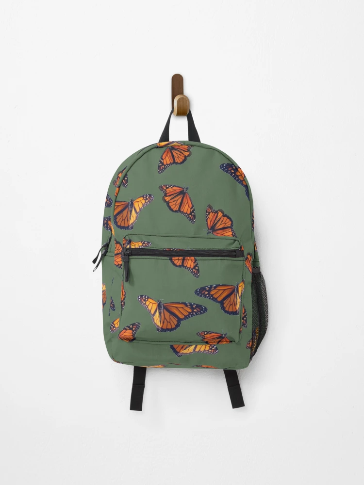 Thumbnail 1 of 3, Backpack, Butterflies designed and sold by OneCreativePup.