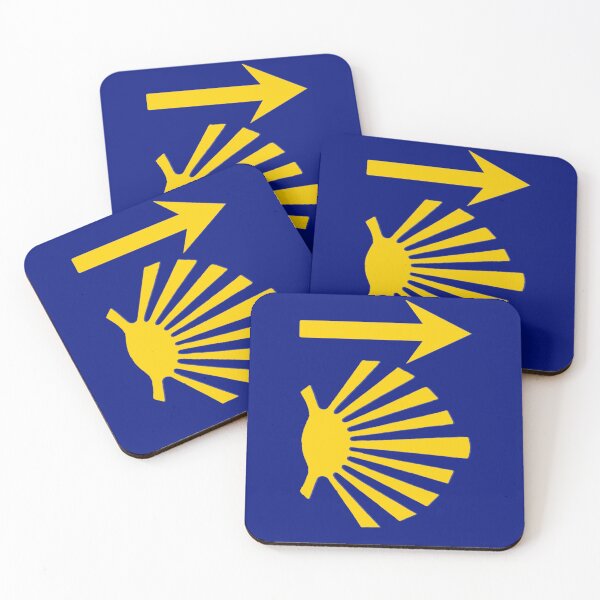 Item preview, Camino de Santiago Symbol Large Yellow Scallop Shell and Arrow designed and sold by Brasilia.