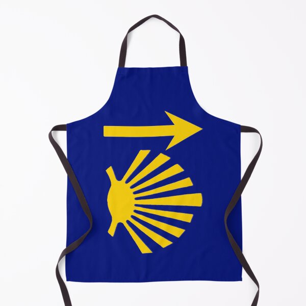 Item preview, Camino de Santiago Symbol Large Yellow Scallop Shell and Arrow designed and sold by Brasilia.