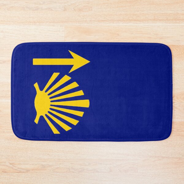 Item preview, Camino de Santiago Symbol Large Yellow Scallop Shell and Arrow designed and sold by Brasilia.