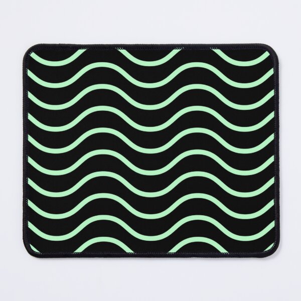Item preview, Green Pastel Wavy Pattern designed and sold by Foofighter01.