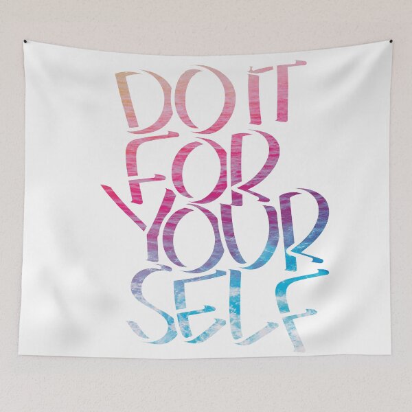 Item preview, Do It For Yourself Inspirational and Motivational Quote designed and sold by HarrysMomStudio.