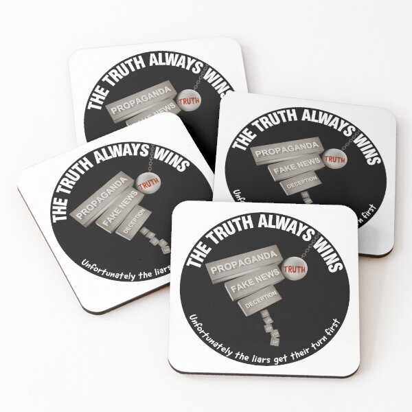 Item preview, Truth always wins, unfortunately the liars get their turn first. A ball of Truth knocking bricks propaganda, fake news and deception off blocks of lies designed and sold by Hollyharry.