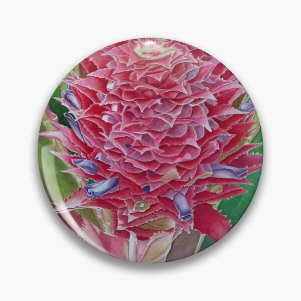 Item preview, Red Bromeliad designed and sold by joeyartist.