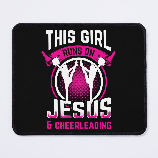 Item preview, Jesus And Cheerleading Cheerleader Gift Idea designed and sold by haselshirt.