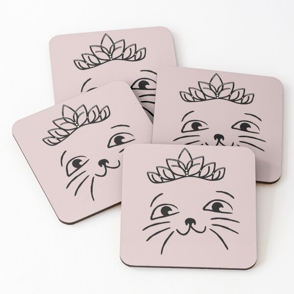 Item preview, Cute cat with a crown. Elegant kitty crown. designed and sold by EMIPRINCESS.