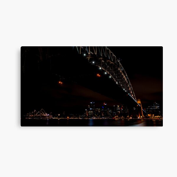 Item preview, Sydney Harbour Bridge at Night designed and sold by elfcall.
