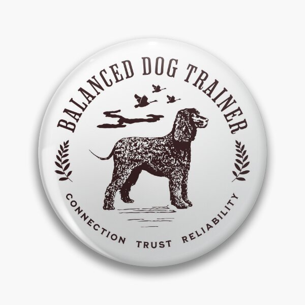 Item preview, Balanced Dog Trainer | Dog Obedience, Dog Sport, Traditional Training, Vintage Irish Water Spaniel Design designed and sold by arlutai.