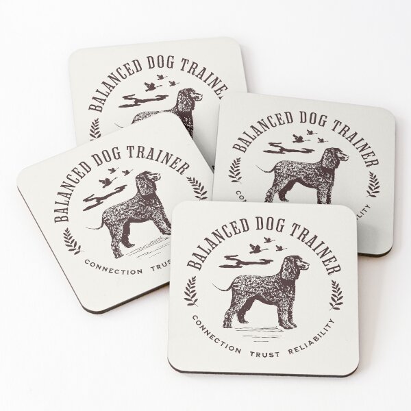 Item preview, Balanced Dog Trainer | Dog Obedience, Dog Sport, Traditional Training, Vintage Irish Water Spaniel Design designed and sold by arlutai.
