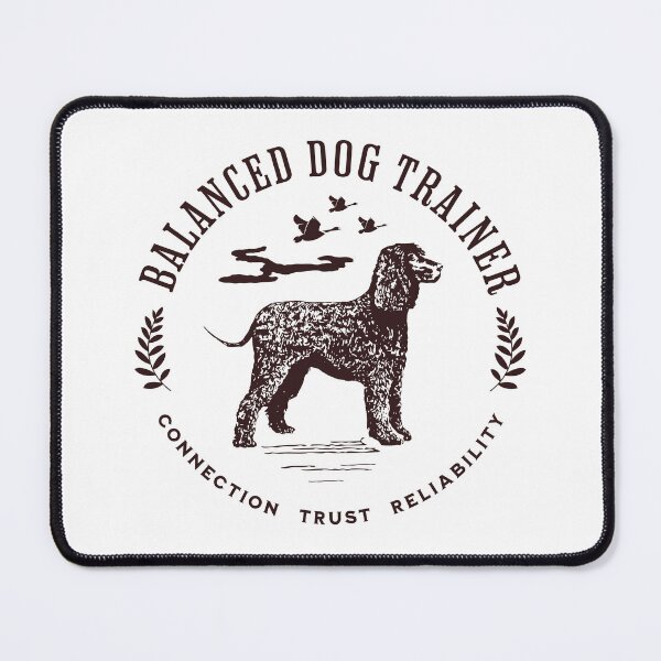 Item preview, Balanced Dog Trainer | Dog Obedience, Dog Sport, Traditional Training, Vintage Irish Water Spaniel Design designed and sold by arlutai.
