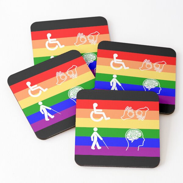 Item preview, discapacitado y queer designed and sold by Dark Moon Art Studio.
