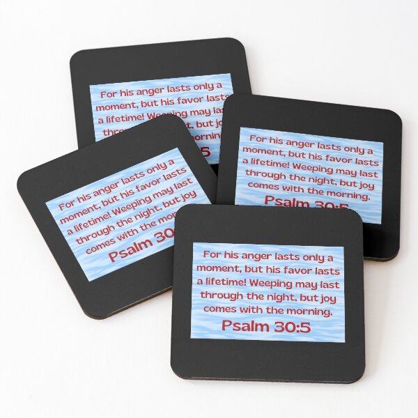 Aperçu de l'œuvre Bible Verse Psalm 30:5 créée et vendue par Prayingwarrior.
