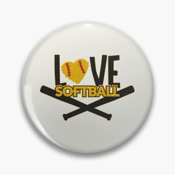 Item preview, I Love Softball  designed and sold by franktact.