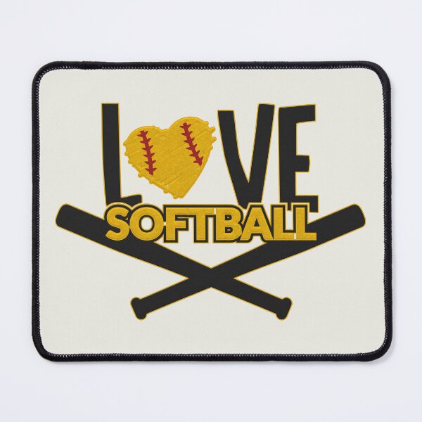 Item preview, I Love Softball designed and sold by franktact.