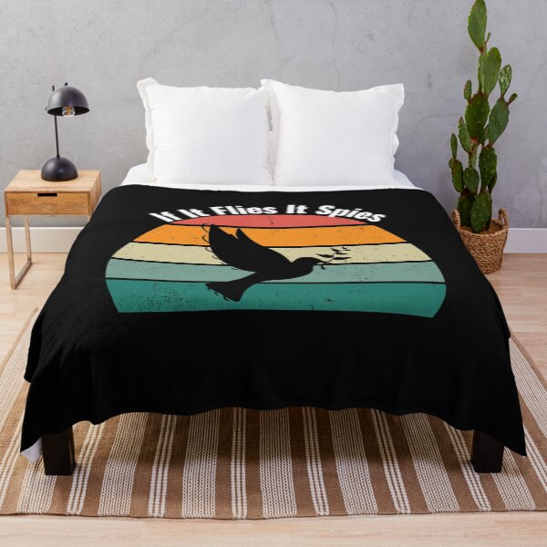 Item preview, If It Flies It Spies designed and sold by Chanchane Store.