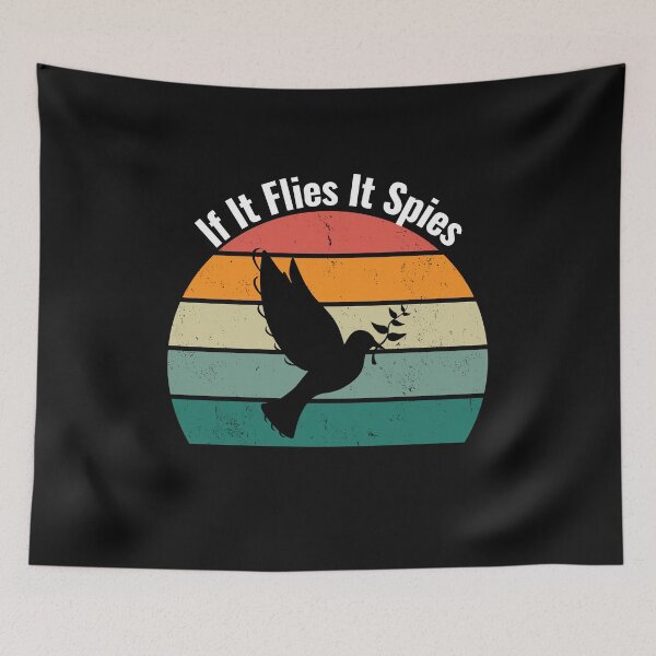 Item preview, If It Flies It Spies designed and sold by Chanchane Store.