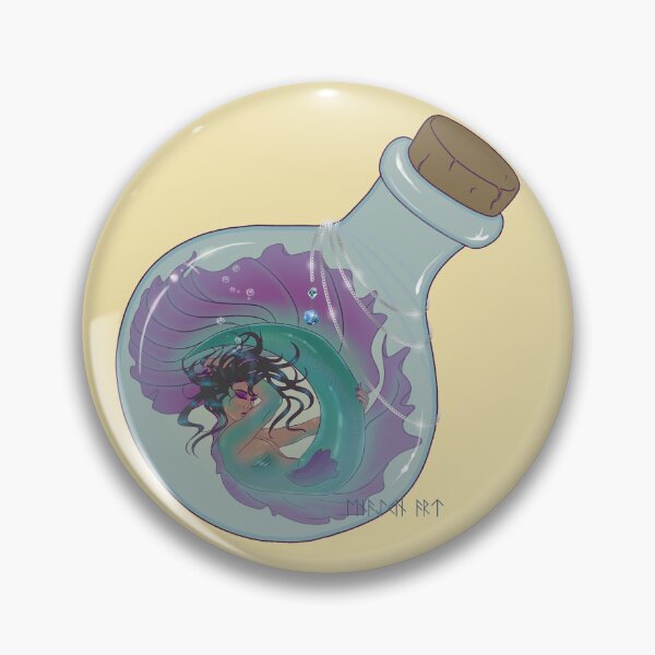 Item preview, Merman In A Bottle designed and sold by enaykin.