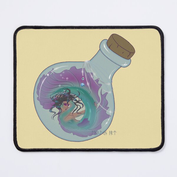 Item preview, Merman In A Bottle designed and sold by enaykin.