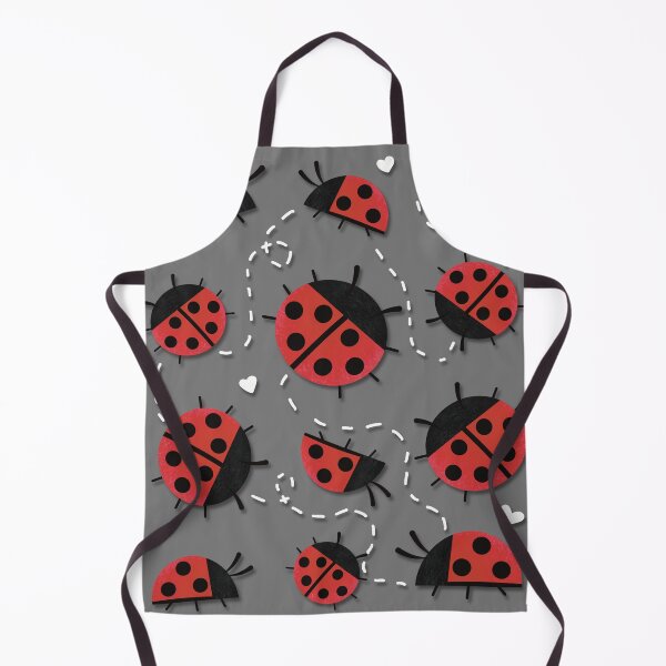 Item preview, Large ladybugs with dots & hearts! designed and sold by MunsyArt.