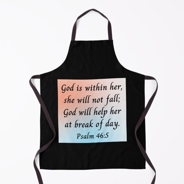 Aperçu de l'œuvre Bible Verse Psalm 46:5 créée et vendue par Prayingwarrior.
