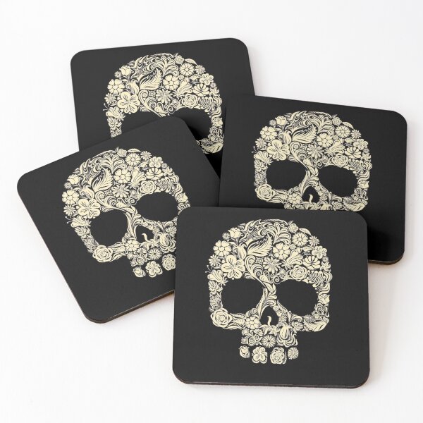 Item preview, Flowers Skull designed and sold by Laaydi.