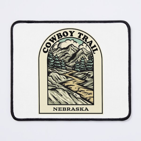 Item preview, Cowboy Trail Nebraska hiking backpacking trail designed and sold by HalpinDesign.
