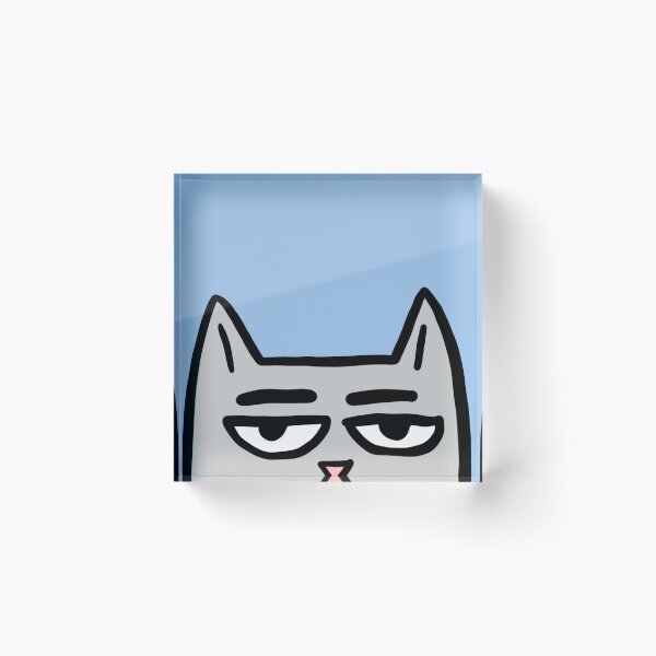 Item preview, Peeking Cat designed and sold by Cauliflander.