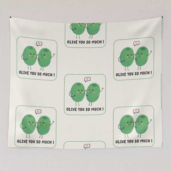 Item preview, Olive You So Much designed and sold by Wagdy-online.