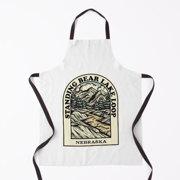 Aperçu de l'œuvre Standing Bear Lake Loop Nebraska hiking backpacking trail créée et vendue par HalpinDesign.