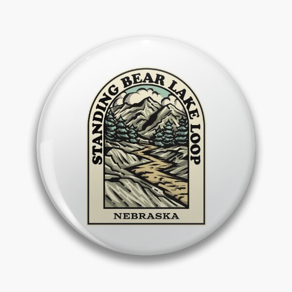 Artikelvorschau, Standing Bear Lake Loop Nebraska hiking backpacking trail entworfen und verkauft von HalpinDesign.