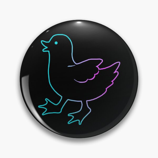 Item preview,  Chick Duck Animal Animal Cyber ​​Space Modern designed and sold by pxdsgn.