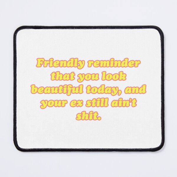 Item preview, Friendly Reminder - EX - Sticker designed and sold by itsmemaytal.