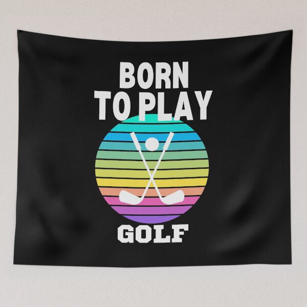 Item preview, Born To Play Golf designed and sold by theredsharp.